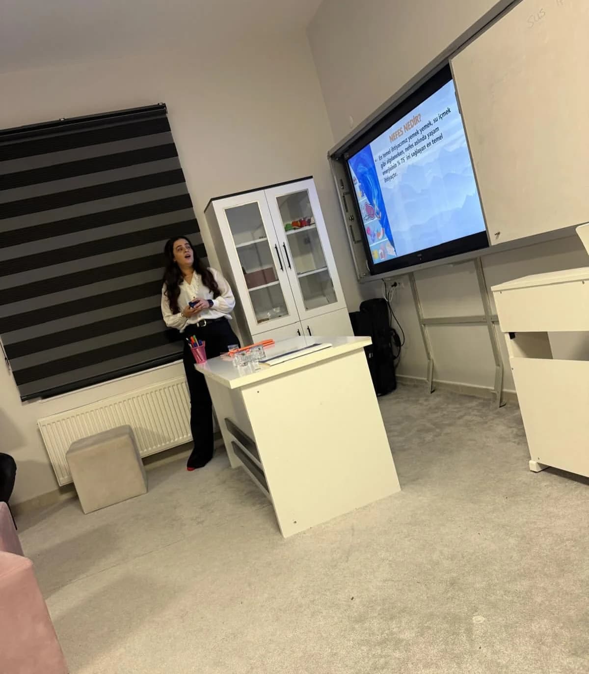 Merve Adıgüzel — Nefeslen Akademi kurucusu, bir nefes ve farkındalık seminerinde